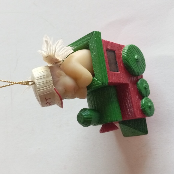 Set of 4 "Santa's Little Angels" Christmas Ornaments. - Picture 2 of 5